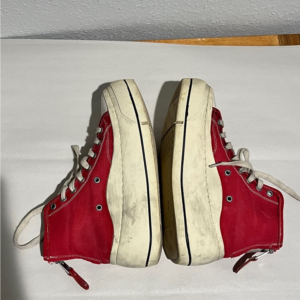 🥰R13 Kurt size 6 platform sneakers Ladies red cute fun edgy preloved 🥰